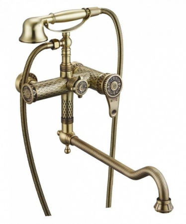 Cмеситель для ванны Zorg A 401WDN-BR