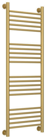 Полотенцесушитель Водяной Прямая Сунержа Богема + (120х40) Матовое Золото 032-0220-1240
