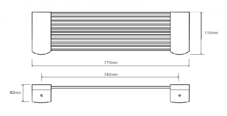 Полка для ванной Bemeta Hotel Equipment 146102275