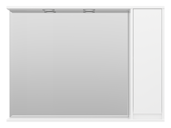 Зеркало-шкаф (98х72) Misty Алиса 100 правый Э-Али04100-01П