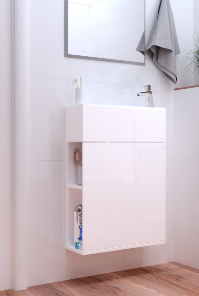 Тумба с раковиной 1Marka  Stretto 50П У94716