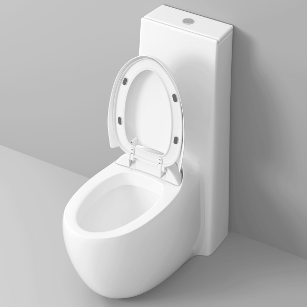 Унитаз напольный безободковый Grossman Solis GR-4424 с сиденьем микролифт