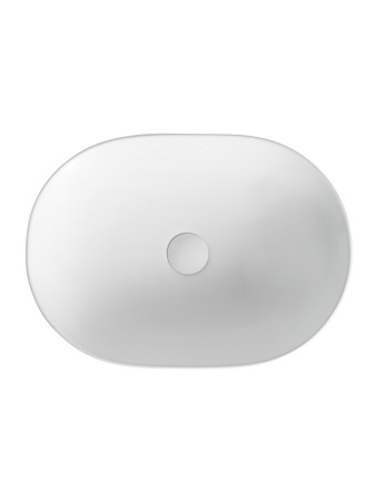 Раковина накладная (48х35,5) Orange  B05-480W белый глянец