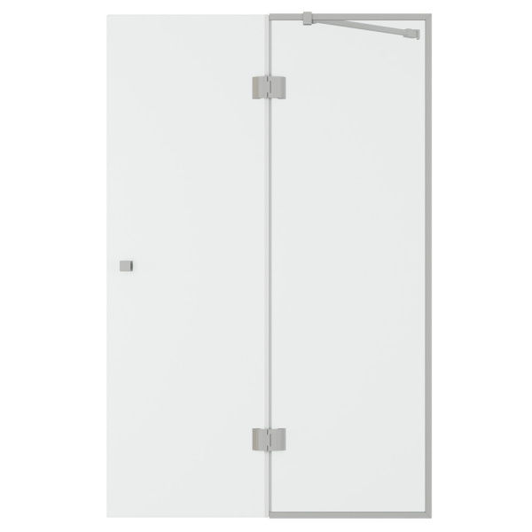 Шторка на ванну стеклянная D&K Matrix (DG1109001)