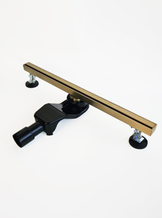 Душевой трап 60 см WONZON & WOGHAND, брашированное золото WW-65406M-BG