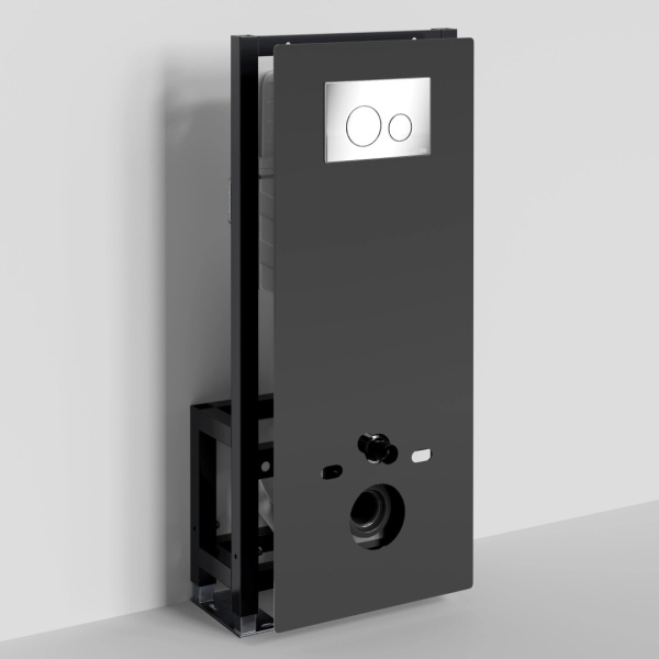 Инсталляция для унитаза WasserKraft Glan 66 66TLT.010.ME.BL.CH02