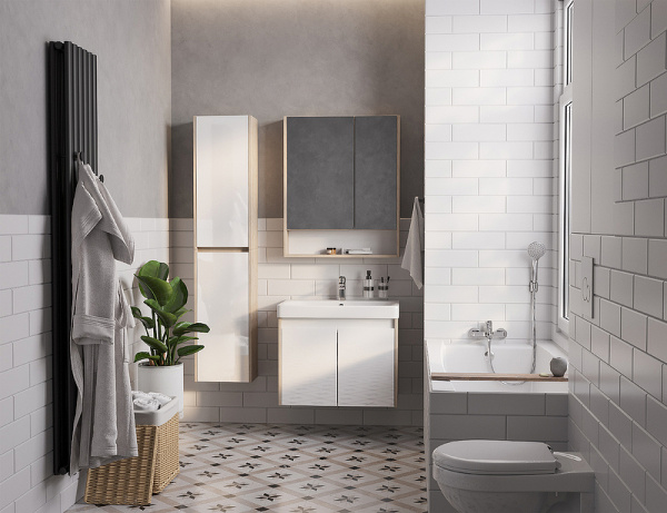 Тумбас раковиной Aquaton Сканди Doors 70 1A2789K0SDB20