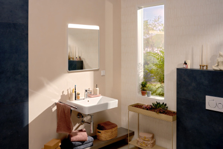 Смеситель для раковины с донным клапаном CoolStart Hansgrohe Vernis Blend 71585000 хром