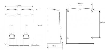 Диспенсер для жидкого мыла Bemeta Hotel 121209132