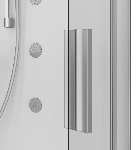 Душевая кабина (90x90) AM.PM Like Deep W80C-019A-090MTA с гидромассажем