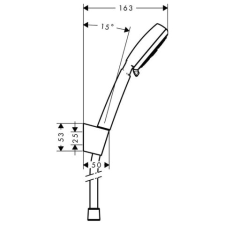 Душевой набор Hansgrohe Crometta 26666400