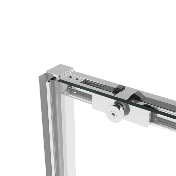 Душевая дверь Vincea Slim Soft VDS-1SS140CL, (140х200)  хром, стекло прозрачное