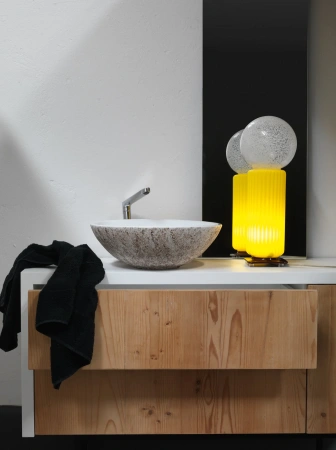 Раковина накладная (46х46) Kerasan Ciotola 430301 белый