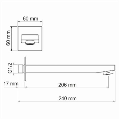 Душевой комплект WasserKRAFT Elbe A7458.219.162.302.240.217.220 Thermo
