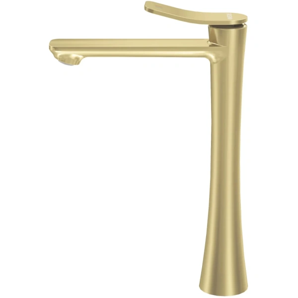 Смеситель для раковины высокий Grossman Advans 520.K35.09.320 золото сатиновый