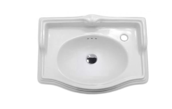 Раковина подвесная (50х35) Azzurra Jubilaeum JULS0503500MBI/(JUB200/50 bi)*1dx