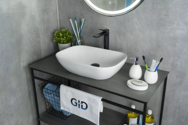 Раковина накладная (51х34) Gid N9447