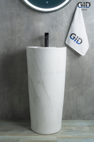 Раковина напольная (40х40) Gid Nb131ws