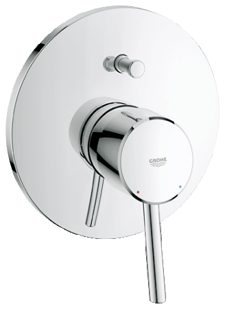 Смеситель однорычажный для ванны, DN 15, Grohe Concetto 32214 001 (32214001)