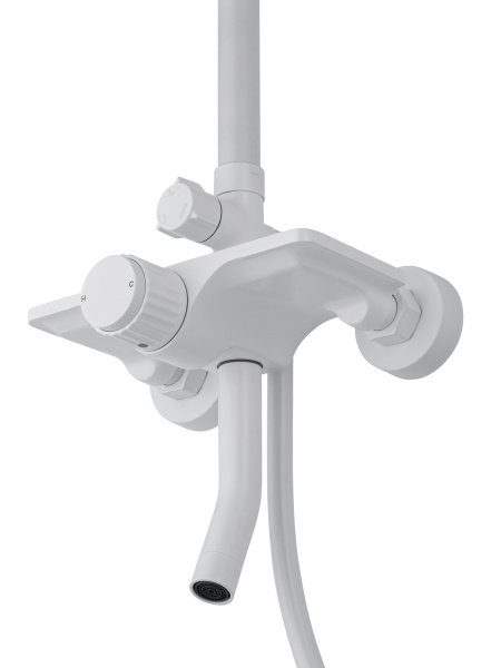 Душевая система WONZON & WOGHAND CLICK, белый матовый WW-N3S962-MW