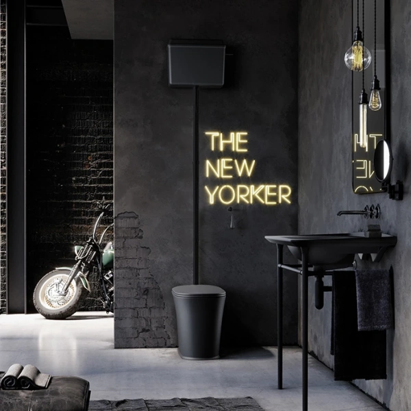 Сиденье для унитаза Kerasan The New Yorker 569131 с микролифтом, черный матовый