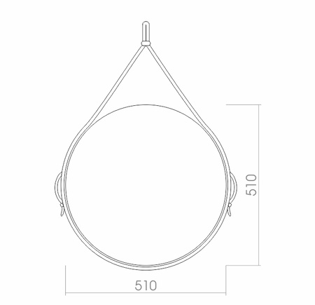 Зеркало (51х51) Silver Mirrors   Капитан ФР-00001313