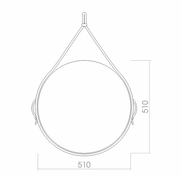 Зеркало (51х51) Silver Mirrors   Капитан ФР-00001313