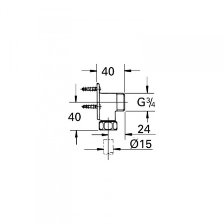 Соединение GROHE 18862000