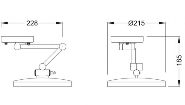 Зеркало косметическое Timo Nelson 150074/00