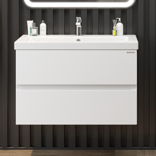 Тумба под раковину подвесная Onika Эвада 80 108058