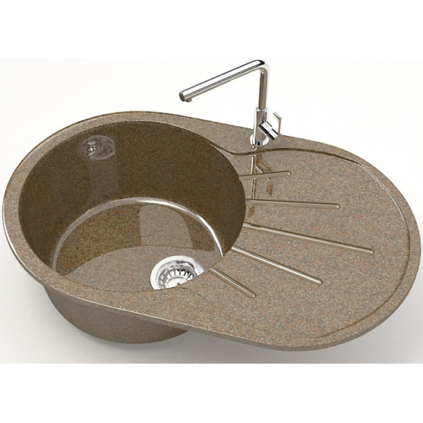 Кухонная мойка Marrbaxx  Касандра Z11 Z110Q009 коричневый
