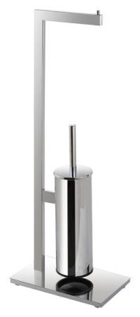 Стойка с держателем туалетной бумаги и ершик Bemeta BETA 132836012