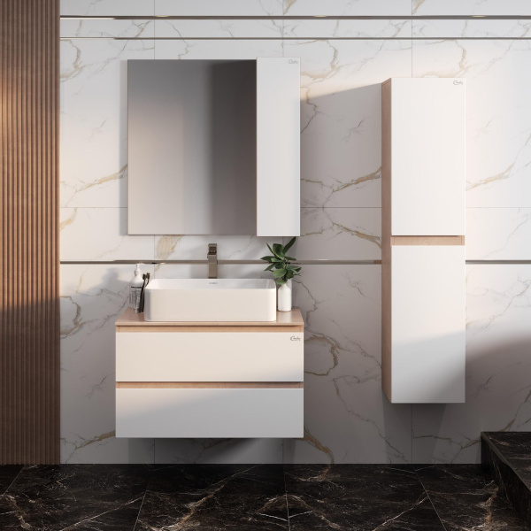 Тумба под раковину подвесная Onika Алеста 80 108054 без столешницы