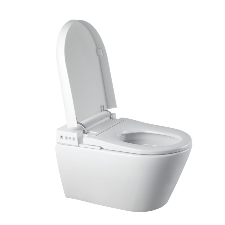 Унитаз подвесной безободковый с функцией биде Creavit WQ Smart Pan WQ320-11CB00E-0000