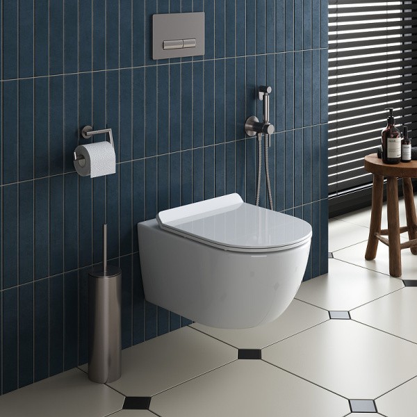 Унитаз подвесной безободковый CEZARES MOLVENO CZR-2468-TH-R/CZR-2011-SC микролифт