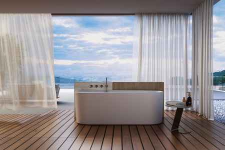 Акриловая ванна (170х78) ABBER AB9494-1.7 без гидромассажа, белый