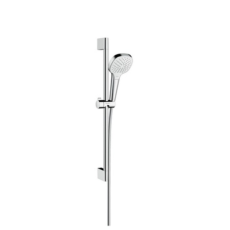 Душевой гарнитур Hansgrohe Croma Select E Vario EcoSmart 26583400 белый/хром