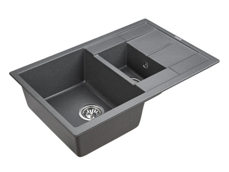 Кухонная мойка Paulmark  Flugen   PM237850-DG графит