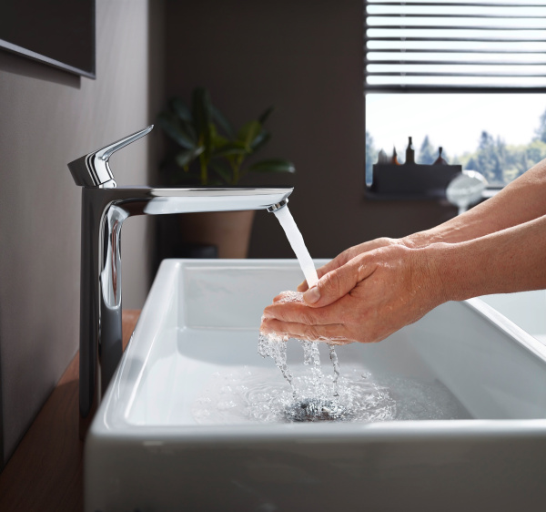 Смеситель для раковины без донного клапана Hansgrohe Talis E 71717000 хром 