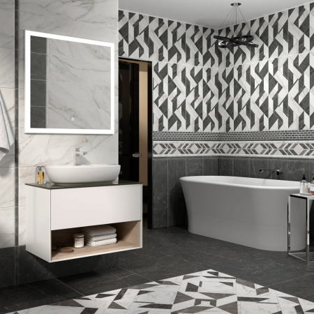 Раковина накладная (60х40) Kerama Marazzi Plaza PLR.wb.60.1