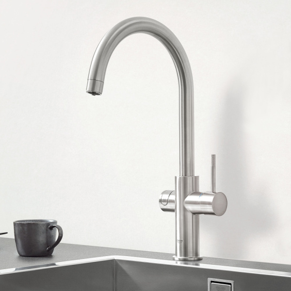 Смеситель для кухни с C-изливом GROHE Blue 31323 DC2 (31323DC2)