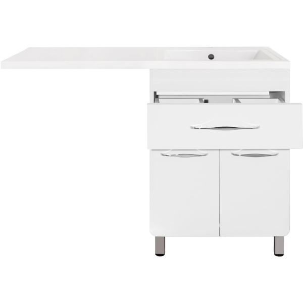 Тумба под стиральную машину напольная Style Line ВаЛеРо ЛС-00000578 белый