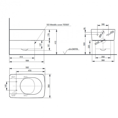 Крышка-биде Toto Washlet SG TCF403REGV1#NW1