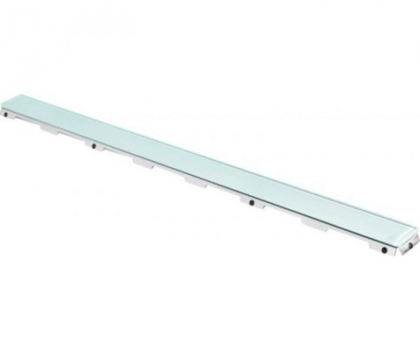 Накладная панель стеклянная 70 см Tece ТЕСЕdrainline 600790 зеленый