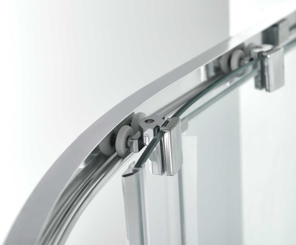 Душевой уголок Vincea  Alpha VSQ-3AL800MT (80х80) хром, стекло текстурное