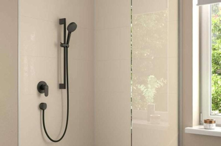 Смеситель для душа однорычажный Hansgrohe Vernis Blend 71649670 черный матовый