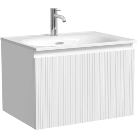 Тумба без раковины подвесная Sancos Code CD60W белый глянец