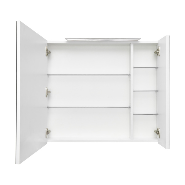 Зеркальный шкаф Roca Oleta 80 белый матовый, A857647501