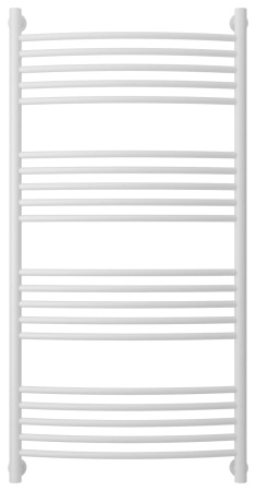 Полотенцесушитель Водяной Выгнутая Сунержа Богема + (120х60) Матовый Белый 30-0221-1260