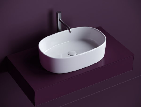 Раковина накладная (56,1х35,9) Ceramica Nova Element CN6075